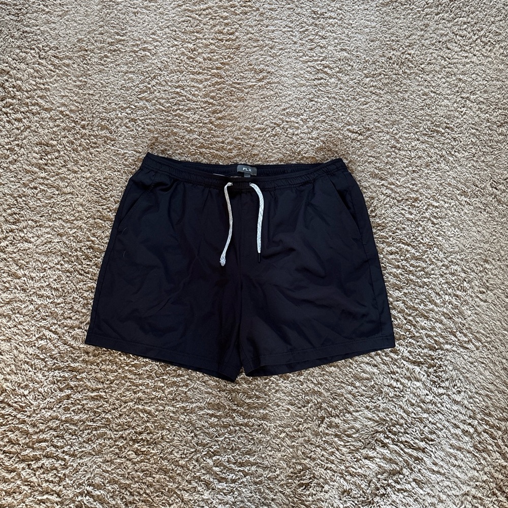 Men's Black Athletic Shorts